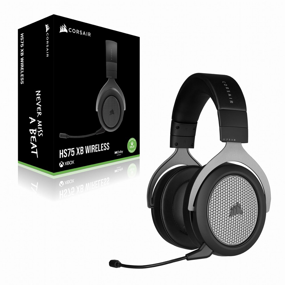 CORSAIR(HS75 XB ワイヤレスゲーミングヘッドセット)(CA-9011222-AP)