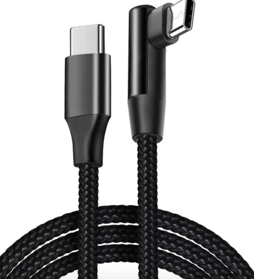 L型充電ケーブル (USB/ C to C)