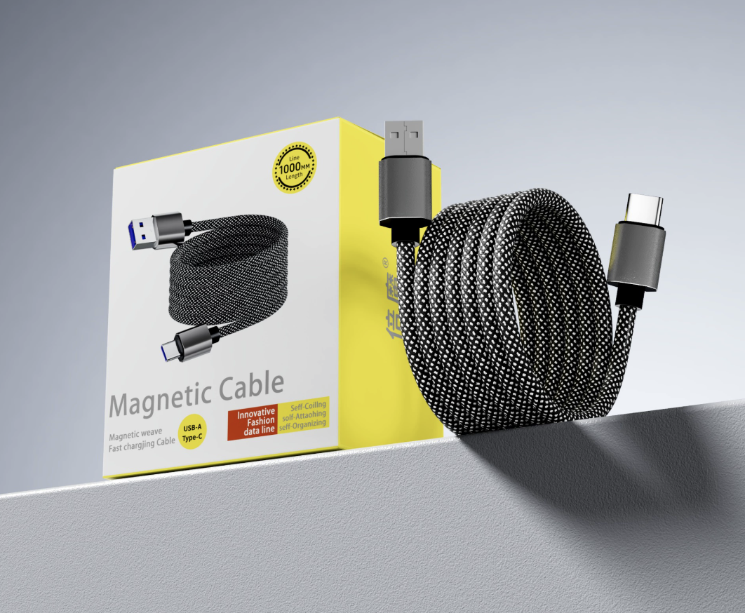 マグネット充電ケーブル ( C to C/Lightning) 66w